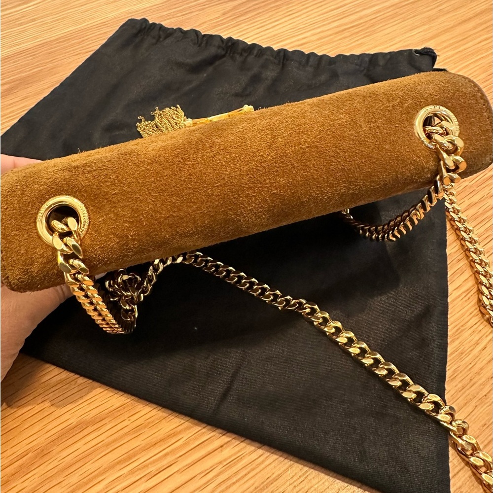 Saint Laurent Brown Suede Small Kate Tassel Crossbody Bag - Picture 8 of 16